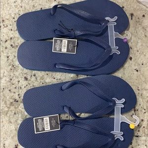 Men’s Flip Flops 2 pair Sz L (11-12) and Sz XL(13)